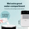 BoFlow EvoMist40 - Luchtbevochtiger - Koudwaterverdamper 3-in-1 UV-lamp Aromatherapie Wit