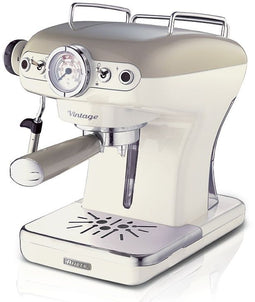 Ariete 1389 - Retro Espresso Machine - 15 bar druk - Beige