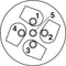 Phoenix Contact SACC Ronde (Industriele) Connector - 1542965 - E29QC