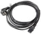 Lanberg CA-C13C-11CC-0100-BK - Voedingskabel - 10 m - Zwart