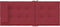 vidaXL - Stoelkussens - 4 - st - hoge - rug - oxford - stof - wijnrood