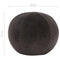 vidaXL - Poef - 50x35 - cm - katoenfluweel - antraciet