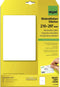 etiket Sigel afneembaar 210x297mm wit doos à 25 vel 1 etiket per vel