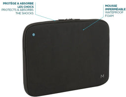 Mobilis 003065 - Laptoptas - Gerecycled materiaal - Zwart