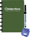 Correctbook Original Forest Green gelijnd - Uitwisbaar / Whiteboard Notitieboek