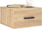 vidaXL - Nachtkastjes - 2 - st - wandgemonteerd - 35x35x20 - cm - sonoma - eikenkleur
