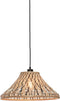 GOOD&MOJO Hanglamp Tahiti - Bamboe/Zwart - Ø45cm - Modern - Hanglampen Eetkamer, Slaapkamer, Woonkamer
