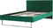 BELLOU - Tweepersoonsbed - Groen - 140 x 200 cm - Fluweel