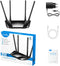 Cudy LT400 - LTE Router - 150/50 Mbps LTE-snelheid - 300 Mbps Wi-Fi - 4x High Gain antennes - 2,4GHz