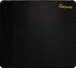 Ducky Shield L - Muismat - Rubber en Stof - Zwart