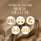 Akalia Around Pearls - 18 Karaat Vergulde Oorbellen met Parels - Goudkleurige Oorringen voor Dames