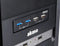 Akasa USB 3.2 Gen 1-, USB 2.0-front-adapter-hub 4 poorten Zwart