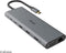 Akasa USB Type-C 14-In-1 Dock(Data / PD Type C, 2 x HDMI, VGA, 3xUSB3.2 Gen1 / 2xUSB 2.0 Type-A,RJ45, SD and Micro SD Card Reader, 3.5mm Audio Jack)