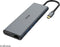 Akasa USB Type-C 14-In-1 Dock(Data / PD Type C, 2 x HDMI, VGA, 3xUSB3.2 Gen1 / 2xUSB 2.0 Type-A,RJ45, SD and Micro SD Card Reader, 3.5mm Audio Jack)