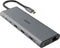 Akasa USB Type-C 14-In-1 Dock(Data / PD Type C, 2 x HDMI, VGA, 3xUSB3.2 Gen1 / 2xUSB 2.0 Type-A,RJ45, SD and Micro SD Card Reader, 3.5mm Audio Jack)