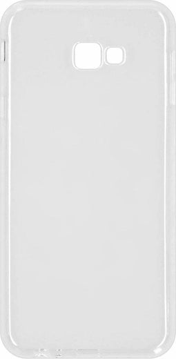 Hoesje Siliconen Geschikt voor Samsung Galaxy J4 Plus - Softcase Backcover smartphone - Transparant