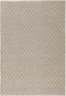 AKBEZ - Laagpolig vloerkleed - Beige - 140 x 200 cm - Jute