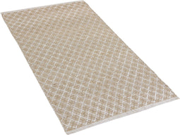 AKBEZ - Laagpolig vloerkleed - Beige - 80 x 150 cm - Jute