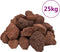 vidaXL - Lavastenen - 25 - kg - 5-8 - cm - rood
