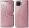 iMoshion Hoesje Geschikt voor Oppo A73 (5G) Hoesje Met Pasjeshouder - iMoshion Mandala Bookcase - Rosé Goud