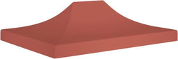 vidaXL - Partytentdak 270 g/m² - 4,5x3 m - terracotta