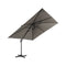 Coast 300 x 300 cm Zweefparasol Grijs – Kantelbaar, 360° Draaibaar, Grote Terras- en Marktparasol