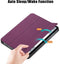 Lunso - Geschikt voor iPad 10 (2022) - Tri-Fold Bookcase hoes - Paars