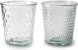 Conische vaas 2-ass. 'R&B' h15 d14 cm