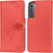 iMoshion Hoesje Geschikt voor Samsung Galaxy S21 Hoesje Met Pasjeshouder - iMoshion Mandala Bookcase - Rood