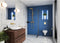 GROHE Arena Cosmopolitan S - Bedieningspaneel Toilet - Dual Flush - Brushed Cool Sunrise (mat goud) - Slank formaat
