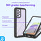 Samsung Galaxy A52 / A52S - Back Cover - Full Protect 360° met Screen Protector - Zwart