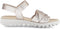 Gabor Sandaal 64.812.62 - Platte sandalen - Verstelbare band - Champagne Goud