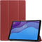 3-Vouw sleepcover hoes - Geschikt voor Lenovo Tab M10 HD Gen 2 (2e generatie) - Bordeaux Rood