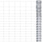 vidaXL - Hek - 50x1,25 - m - gegalvaniseerd - staal - zilverkleurig
