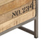 vidaXL - Ladekast - 45x30x105 - cm - massief - mangohout