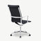 Akira Office Chair, Anthracite Fabric & Chrome