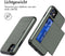 iMoshion Hoesje Geschikt voor iPhone 11 Hoesje - Ruimte voor 2 pasjes - iMoshion Backcover met pasjeshouder - Donkergroen