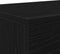 vidaXL - TV-meubel - Zwart - Eiken - 150x30x50 - cm - Engineered - Hout