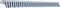 vidaXL - Luifel - handmatig - uittrekbaar - 400 - cm - blauw/wit