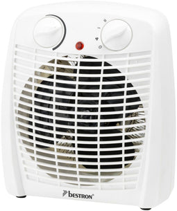 Bestron AFH211W - Ventilatorkachel - 2 warmtestanden 2000W - Wit