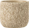 J-Line bloempot Ruw - keramiek - beige - small - Ø 15.00 cm