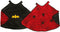 Den Goda Fen Verkleedkledij Spin/Vleermuis - Omkeerbare cape - 110-116cm - 4-6 jaar - Multi