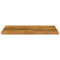 Tafelblad rechthoekig 80x60x3,8 cm massief mangohout