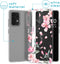 iMoshion Hoesje Geschikt voor Samsung Galaxy A52 (4G) / A52s / A52 (5G) Hoesje Siliconen - iMoshion Design hoesje - Roze / Transparant / Blossom Watercolor