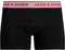 JACK&JONES JACCARL - Boxershorts 3-pack - Zwart (3-pack)