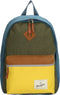 Beagles Originals - Multicolor Rugzak - Kinderrugzak met Tablet Vak - Olijfgroen