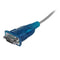 Startech.com ICUSB232V2 - USB 2.0 A - RS232 DB9 - 30cm - Blauw Grijs Zilver