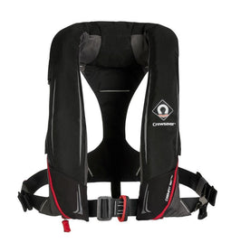 Crewsaver Crewfit 180N Pro - Automatisch Reddingsvest - Harnas Licht - Zwart/Rood