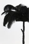 Light & Living Tafellamp Feather - Zwart - Ø65cm - Modern - Sinterklaas cadeau - Sinterklaas cadeautjes - Cadeau vrouw - Cadeau man - Cadeau voor haar - Cadeau voor hem - Sint cadeau - Sint kado - Kado man - Kado vrouw