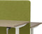 Akoestisch scherm wolvilt tbv duo bench breed 180cm hoog 80cm kleur wolvilt antraciet wv15
